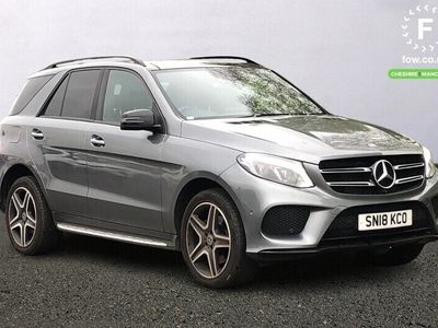 used Mercedes GLE350 GLE DIESEL ESTATE4Matic AMG Night Ed Prem + 5dr 9G-Tronic [20"Alloys,Night Package,Premium Plus equipment line,Bluetooth interface for hands free telephone,Easy-pack tailgate - Powered opening/closing automatically,Surround camera