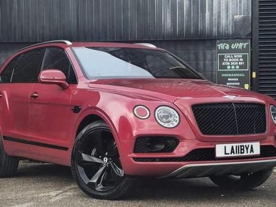 Used Bentley Bentayga 2018 Red SUV