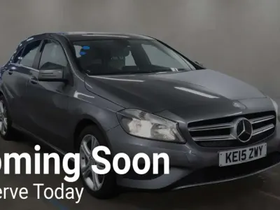 Used Mercedes A180 Sport Edition 109 HP (80 kW) 2015 Grey Hatchback
