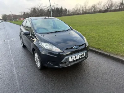 Używany Ford Fiesta Style 80 KM (58 kW) 2008 Czarny Hatchback