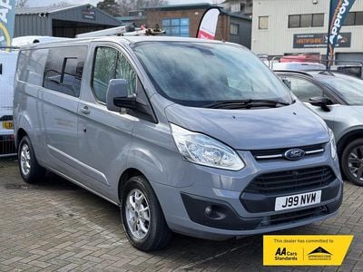 Grey Used 2014 Ford Transit Custom Limited Van | £7,995