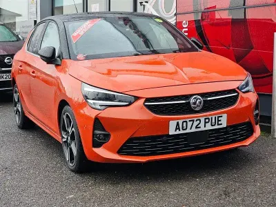 Używany Vauxhall Corsa Ultimate 100 KM (73 kW) 2022 Pomarańczowy Hatchback