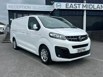 Used Vauxhall Vivaro Sportive 100 HP (73 kW) 2021 White MPV