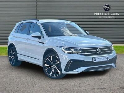 Used VW Tiguan R-line 150 HP (110 kW) 2023 White SUV