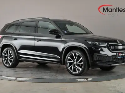 Used Skoda Kodiaq SportLine 150 HP (110 kW) 2022 Black SUV