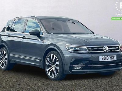 Second-hand VW Tiguan R-line 190 CP (139 kW) 2018 Gri SUV