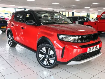 New Vauxhall Frontera 2025 Canyon orange SUV