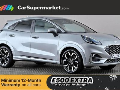 Silver Used 2022 Ford Puma ST-Line X Hatchback | £13,697 (Fair price)