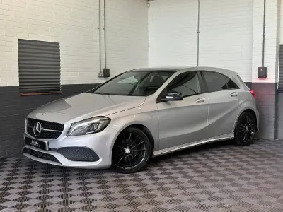 Used Mercedes A200 AMG Line Premium Plus 2017 Silver Hatchback