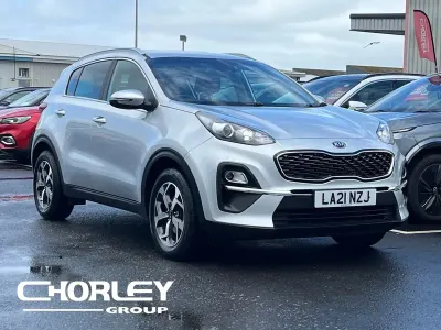 Used Kia Sportage 134 HP (98 kW) 2021 Silver SUV