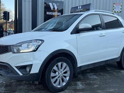 White Used 2016 Ssangyong (KGM) Korando SUV | £4,549 (Fair price)