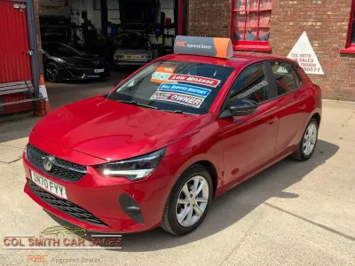 Used Vauxhall Corsa 75 HP (55 kW) 2020 Red Hatchback