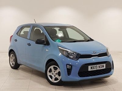 Used Kia Picanto 2019 Blue Hatchback