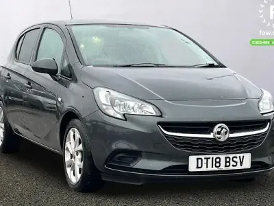 Used Vauxhall Corsa Sport 90 HP (66 kW) 2018 Grey Hatchback