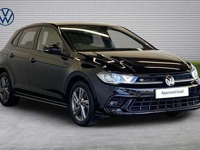 Used VW Polo R-line 95 HP (69 kW) 2022 Black Hatchback