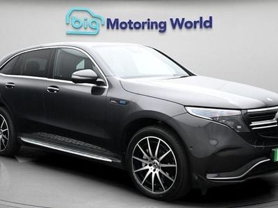 Begagnad Mercedes EQC400 AMG line 300 kW (408 HK) 2022 Grå SUV