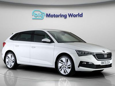White Used 2020 Skoda Scala SE L Hatchback | £13,000 (Fair price)