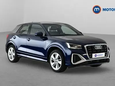 Used Audi Q2 S-Line 150 HP (110 kW) 2023 Blue SUV