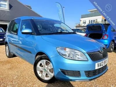 Used Skoda Roomster SE 105 HP (77 kW) 2012 Blue MPV