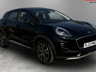 Used Ford Puma Titanium 125 HP (91 kW) 2023 Black SUV