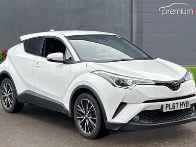 White Used 2018 Toyota C-HR SUV | £12,299 (Fair price)