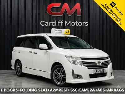 Used Nissan Elgrand 2026 White MPV