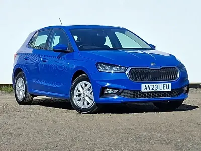 Used Skoda Fabia Comfort 80 HP (58 kW) 2023 Blue Hatchback