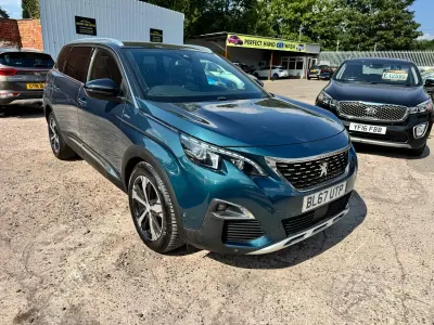 Used Peugeot 5008 GT-line 120 HP (88 kW) 2018 Green SUV