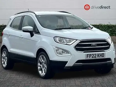 Usado Ford Ecosport Titanium 125 HP (91 kW) 2022 Branco SUV