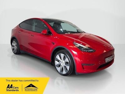 Used Tesla Model Y Long Range AWD 282 kW (384 HP) 2022 Red SUV