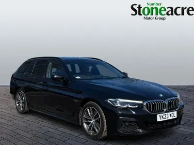 Used BMW 530e M Sport 292 HP (214 kW) 2023 Black Estate