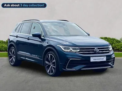 Used VW Tiguan R-line 190 HP (139 kW) 2023 Blue SUV