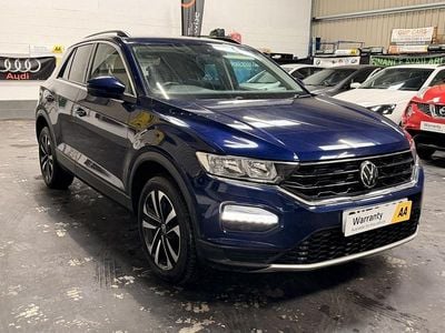 Used VW T-Roc United 115 HP (84 kW) 2020 Blue SUV