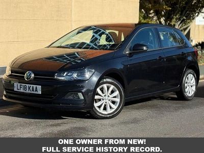 Used VW Polo SE 95 HP (69 kW) 2018 Black Hatchback