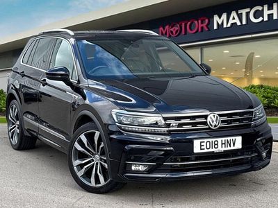 Used VW Tiguan R-line 150 HP (110 kW) 2018 Black SUV