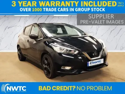 Used Nissan Micra S 100 HP (73 kW) 2019 Black Hatchback
