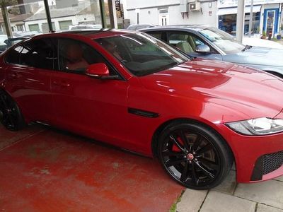 Red Used 2016 Jaguar XF S Sedan | £14,995 (A bit pricey)