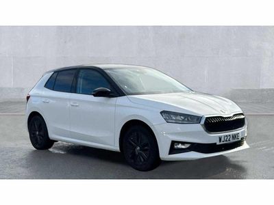Candy white black magic pearl effect Used 2022 Skoda 110 R Colour Edition Hatchback | £12,480 (Fair price)