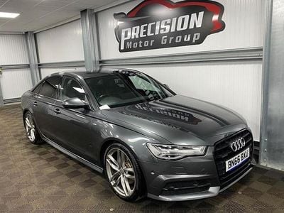Used Audi A6 Black Edition 190 HP (139 kW) 2016 Grey Sedan