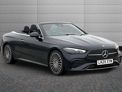 Used Mercedes CLE220 AMG Line Premium 197 HP (144 kW) 2025 Obsidian black Cabriolet