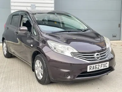 Used Nissan Note Comfort 98 HP (72 kW) 2013 Purple Hatchback