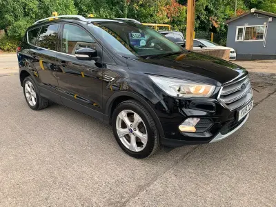 Used Ford Kuga Titanium 120 HP (88 kW) 2018 Black SUV