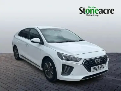 Used Hyundai Ioniq Premium SE 141 HP (103 kW) 2023 White Hatchback