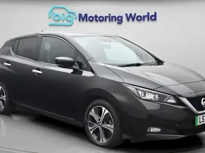 Used Nissan Leaf Tekna 110 kW (150 HP) 2021 Black Hatchback