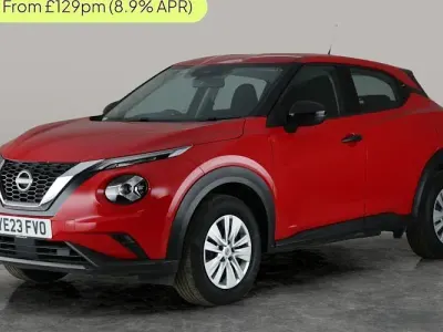Begagnad Nissan Juke Visia 114 HK (83 kW) 2022 Röd SUV