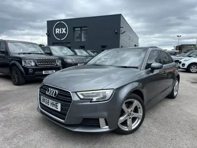 Used Audi A3 Sportback Sport 116 HP (85 kW) 2018 Grey Hatchback