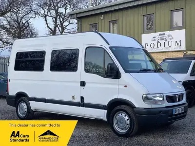 Używany Vauxhall Movano 2003 Biały Minivan