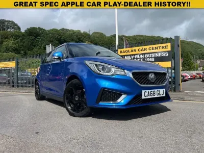 Used MG MG3 Exclusive 106 HP (77 kW) 2018 Blue Hatchback