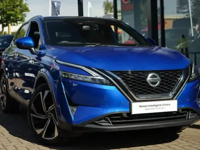 Used Nissan Qashqai Tekna+ 155 HP (114 kW) 2021 Blue SUV