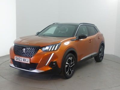 Used Peugeot 2008 GTi 131 HP (96 kW) 2022 Orange SUV